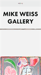 Mobile Screenshot of mikeweissgallery.com
